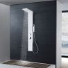 Hliníkový sprchový panel, matný biely