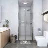Sprchové dvere, priehľadné, ESG 76x190 cm