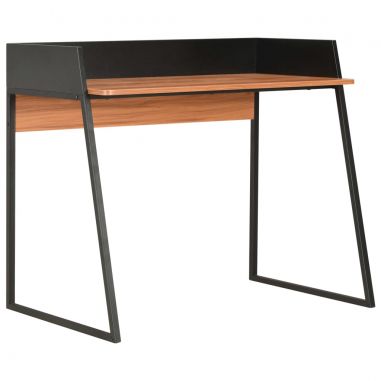 Stôl čierny a hnedý 90x60x88 cm