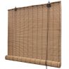 Hnedá bambusová roleta 150x220 cm