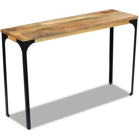 Prístavný stolík z mangového dreva, 120x35x76 cm