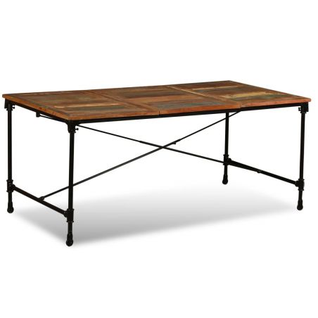 Jedálenský stôl, recyklovaný masív 180 cm 
