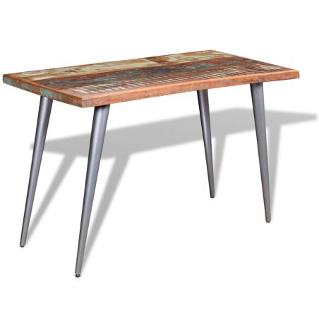 Jedálenský stôl, recyklovaný masív 120x60x76 cm