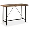 Barový stôl, recyklovaný masív 150x70x107 cm