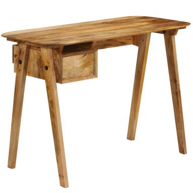 Písací stôl z mangovníkového dreva 110x50x76 cm