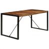 Jedálenský stôl 160x80x75 cm, drevený masív sheesham