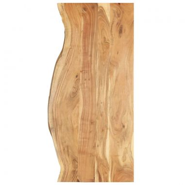 Doska na kúpeľňovú skrinku masívne akáciové drevo 140x55x2,5 cm