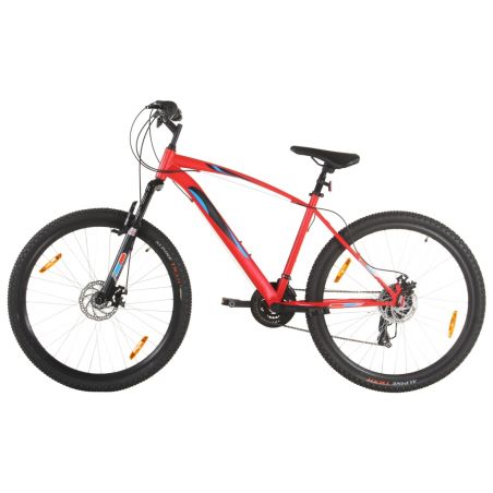 Horský bicykel 21 rýchlostí 29" koleso 48 cm rám červený