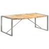 Jedálenský stôl 200x100x75 cm masívne surové mangovníkové drevo