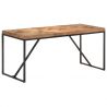Jedálenský stôl 160x70x76 cm akáciový a mangovníkový masív