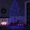 Vianočný stromček, kužeľ, 240 LED, dovnútra aj von 118x180 cm
