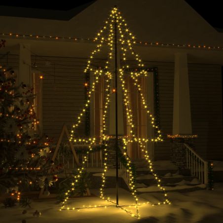 Vianočný stromček kužeľ 300 LED interiér a exteriér 120x220 cm