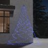 Nástenný stromček s háčikom 260 LED modrý 3 m exteriér/interiér