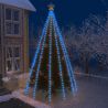 Svetlá na stromček 500 LED, modré 500 cm, interiér/exteriér