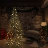 Vianočný stromček, kužeľ, 240 LED, dovnútra aj von 115x150 cm