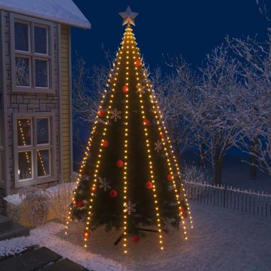 Svetelná reťaz na vianočný stromček 500 LED diód 500 cm