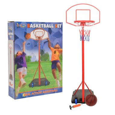 Prenosná nastaviteľná basketbalová súprava 200-236 cm