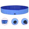 Skladací bazén pre psov modrý 300x40 cm PVC
