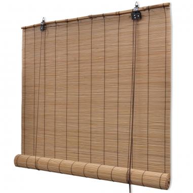 Roleta, bambus 80x220 cm, hnedá