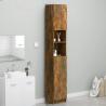Kúpeľňová skrinka dymový dub 32x25,5x190 cm spracované drevo