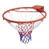 Basketbalový kôš, obruč so sieťou, oranžová 45 cm