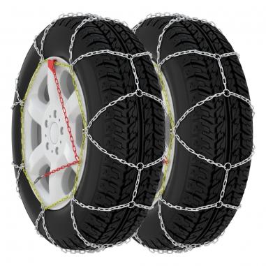 Snehové reťaze na pneumatiky 2 ks 9 mm, KN90