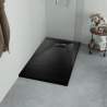 Sprchová vanička, SMC, čierna 90x70 cm