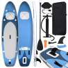 Nafukovací Stand up paddleboard morský modrý 360x81x10 cm