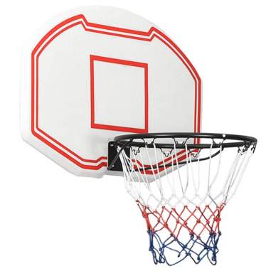 Basketbalová doska biela 90x60x2 cm polyetén