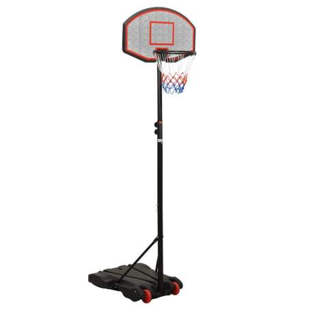Basketbalový stojan čierny 216-250 cm polyetén