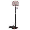 Basketbalový stojan čierny 216-250 cm polyetén