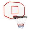 Basketbalová doska biela 109x71x3 cm polyetén