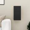 TV skrinka, čierna 30,5x30x60 cm, kompozitné drevo