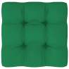 Podložka na paletový nábytok, zelená 70x70x12 cm, látka