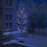 Vianočný stromček 1200 LED modré svetlo kvety čerešne 400 cm