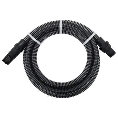 Sacia hadica s PVC konektormi 4 m 22 mm čierna 