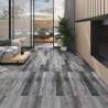 Nesamolepiace podlahové dosky, PVC 5,26 m² 2 mm, lesklé sivé