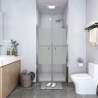 Sprchové dvere, polomatné, ESG 86x190 cm