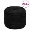 Pracovné lano čierne 8 mm 500 m polyester