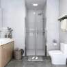 Sprchové dvere, priehľadné, ESG 86x190 cm