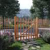 Jednokrídlová brána, impregnované drevo, 100x100 cm