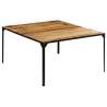 Jedálenský stôl 140x140x76 cm, mangový masív