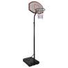 Basketbalový stojan čierny 282-352 cm polyetén