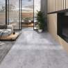 Podlahové dosky z PVC 5,02 m² 2 mm, samolepiace, cementovo sivé