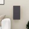 TV skrinka, sivá 30,5x30x60 cm, kompozitné drevo