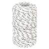 Pletené lodné lano biele 2 mm x 500 m polyester